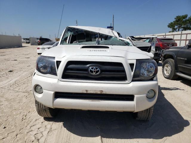 5TETU62N47Z443839 - 2007 TOYOTA TACOMA PRERUNNER ACCESS CAB WHITE photo 5