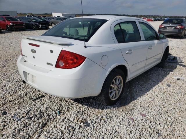 1G1AK55F577400347 - 2007 CHEVROLET COBALT LS WHITE photo 4