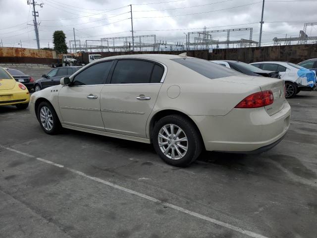 1G4HC5E19AU121284 - 2010 BUICK LUCERNE CXL CREAM photo 2