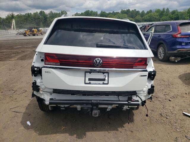 1V2BR2CA0RC552784 - 2024 VOLKSWAGEN ATLAS SEL WHITE photo 6