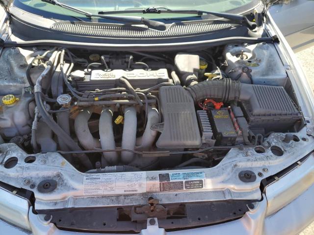 1B3EJ46X6YN188277 - 2000 DODGE STRATUS SE SILVER photo 11