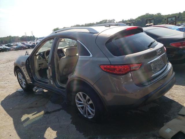 JN8CS1MU8FM380978 - 2015 INFINITI QX70 TAN photo 2