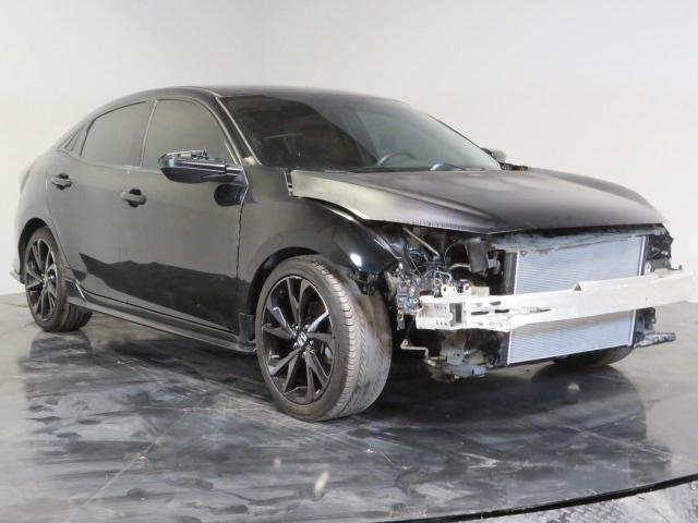 SHHFK7G4XJU212900 - 2018 HONDA CIVIC SPORT BLACK photo 1