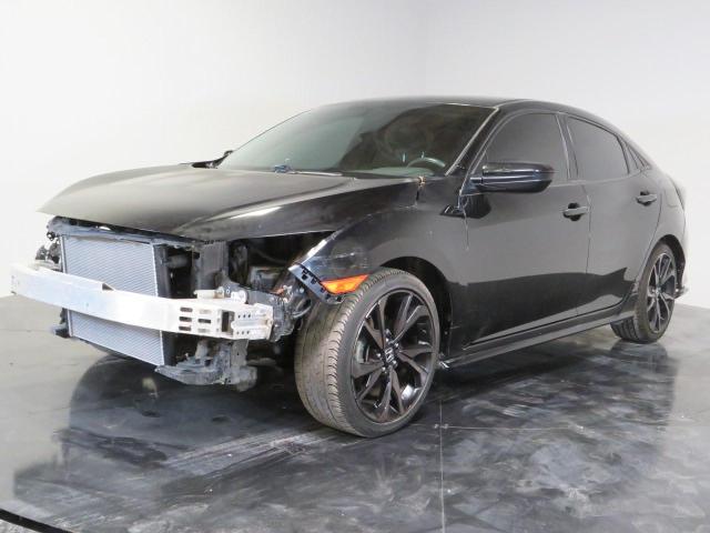 SHHFK7G4XJU212900 - 2018 HONDA CIVIC SPORT BLACK photo 2