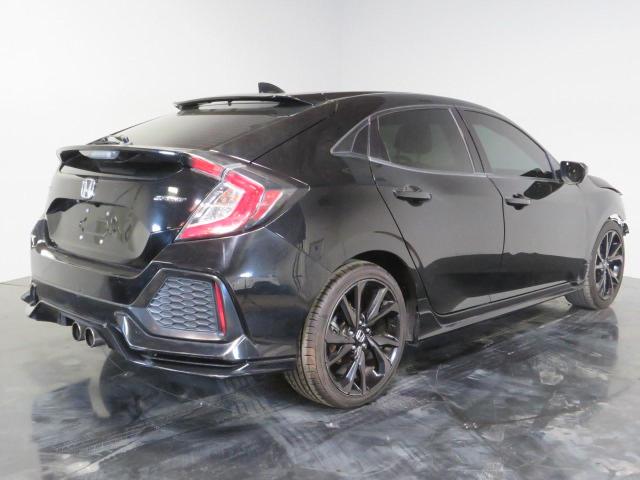 SHHFK7G4XJU212900 - 2018 HONDA CIVIC SPORT BLACK photo 3