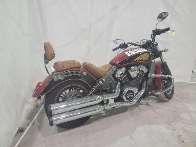 56KMSA00XH3122337 - 2017 INDIAN MOTORCYCLE CO. SCOUT ABS BURGUNDY photo 4