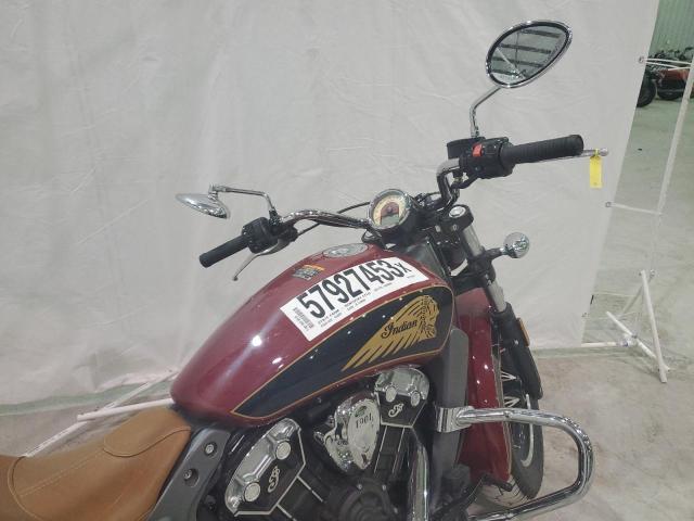 56KMSA00XH3122337 - 2017 INDIAN MOTORCYCLE CO. SCOUT ABS BURGUNDY photo 5