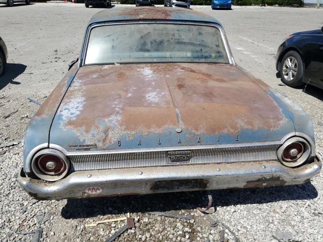 2P62X110864 - 1962 FORD GALAXY 500 BLUE photo 6