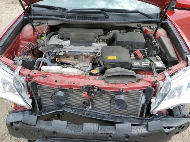 4T4BF1FK0ER422230 - 2014 TOYOTA CAMRY L RED photo 11