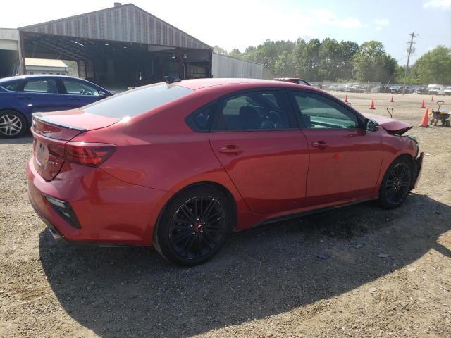 3KPF44AC7LE184590 - 2020 KIA FORTE GT RED photo 3