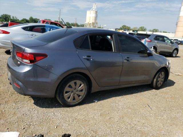 3KPA24AB8KE246102 - 2019 KIA RIO S GRAY photo 3