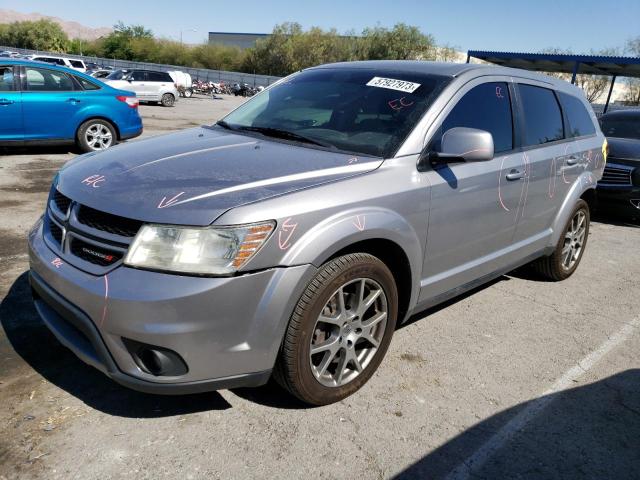 3C4PDCEG4JT370026 - 2018 DODGE JOURNEY GT SILVER photo 1