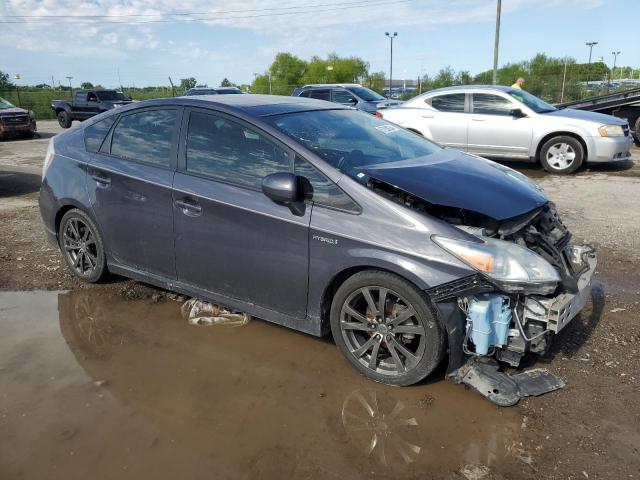 JTDKN3DU9B1427991 - 2011 TOYOTA PRIUS CHARCOAL photo 4