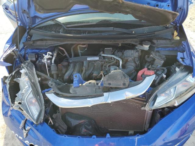 3HGGK5H43KM730726 - 2019 HONDA FIT LX BLUE photo 11