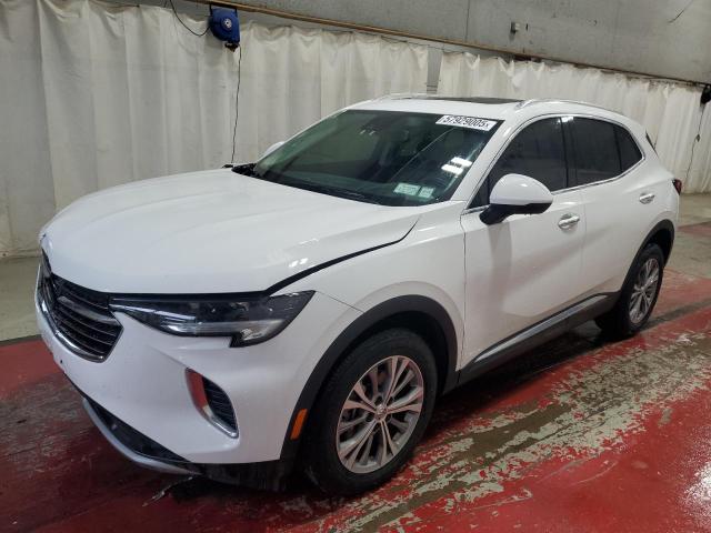 LRBFZMR43ND162832 - 2022 BUICK ENVISION PREFERRED WHITE photo 1