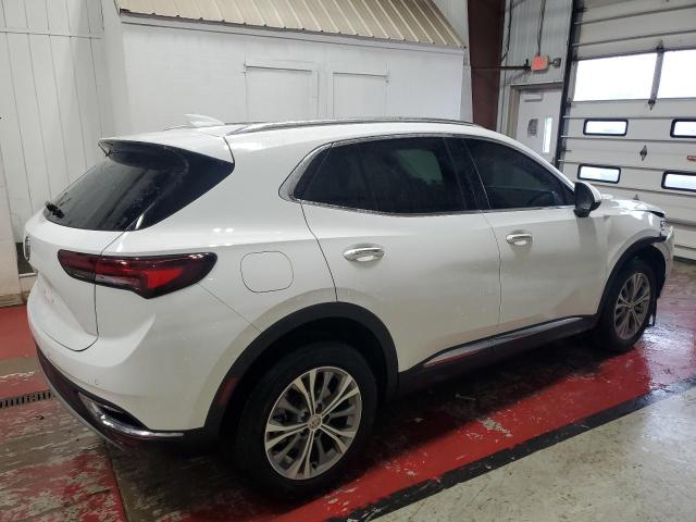 LRBFZMR43ND162832 - 2022 BUICK ENVISION PREFERRED WHITE photo 3