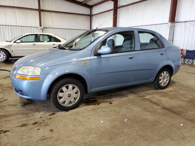 KL1TJ52654B207252 - 2004 CHEVROLET AVEO LS BLUE photo 1