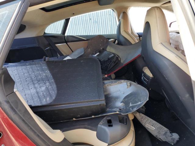 5YJSA1DP4DFP16216 - 2013 TESLA MODEL S Qırmızı foto 10