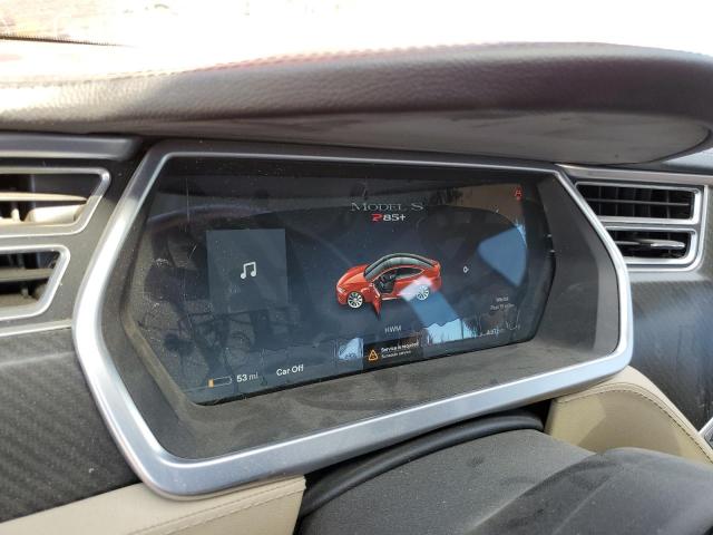 5YJSA1DP4DFP16216 - 2013 TESLA MODEL S Qırmızı foto 9