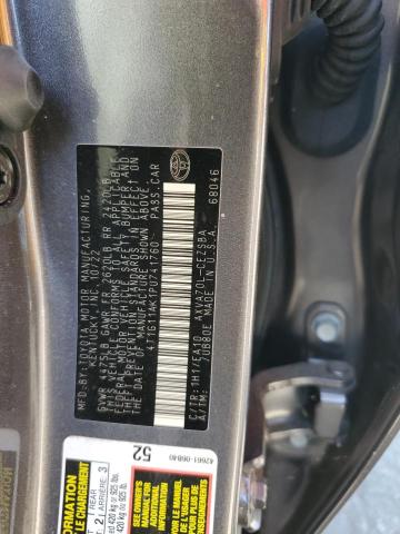 4T1G11AK1PU741760 - 2023 TOYOTA CAMRY SE NIGHT SHADE SILVER photo 12