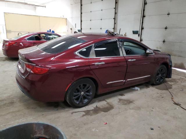 1C3CCCFB8GN153743 - 2016 CHRYSLER 200 LX BURGUNDY photo 3