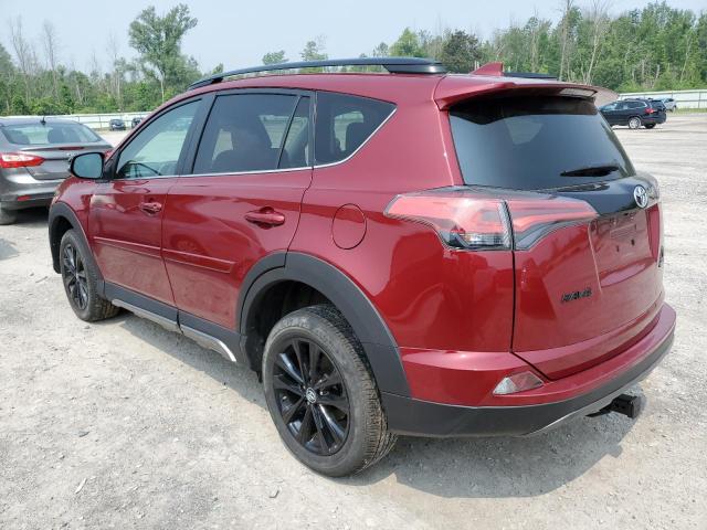 2T3RFREV4JW797929 - 2018 TOYOTA RAV4 ADVENTURE MAROON photo 2