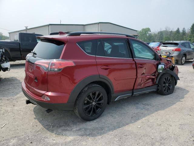 2T3RFREV4JW797929 - 2018 TOYOTA RAV4 ADVENTURE MAROON photo 3