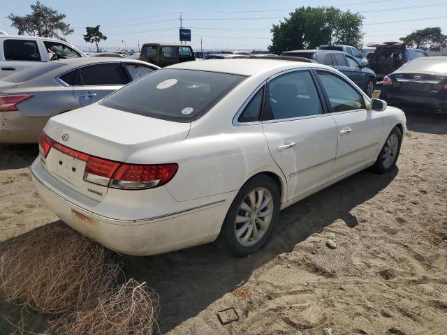 KMHFC46F56A086635 - 2006 HYUNDAI AZERA SE WHITE photo 3