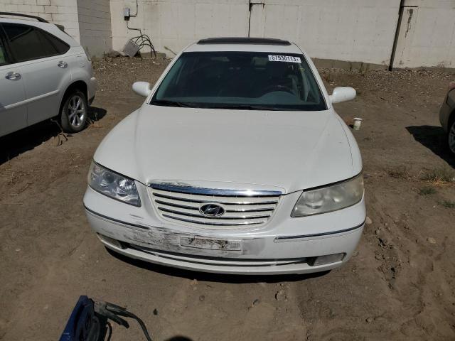 KMHFC46F56A086635 - 2006 HYUNDAI AZERA SE WHITE photo 5