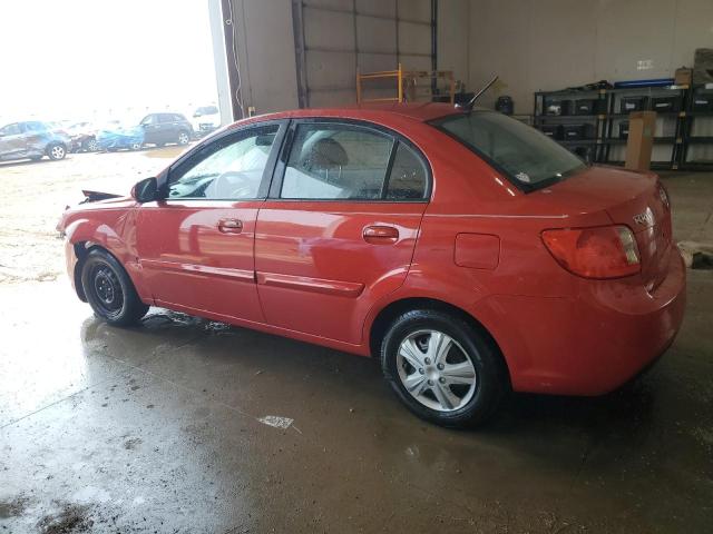 KNADH4A33B6930353 - 2011 KIA RIO BASE RED photo 2