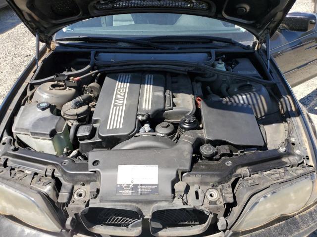 WBAAZ33485KP92630 - 2005 BMW 325 IS SULEV BLACK photo 11