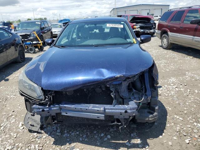 1HGCR2F37DA138037 - 2013 HONDA ACCORD LX BLUE photo 5