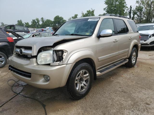 5TDZT38AX7S285665 - 2007 TOYOTA SEQUOIA LIMITED GOLD photo 1