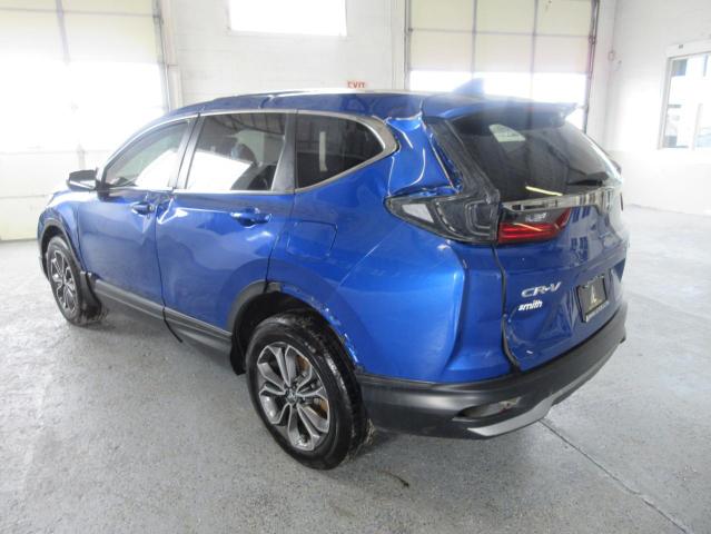 7FARW2H85NE032614 - 2022 HONDA CR-V EXL BLUE photo 4