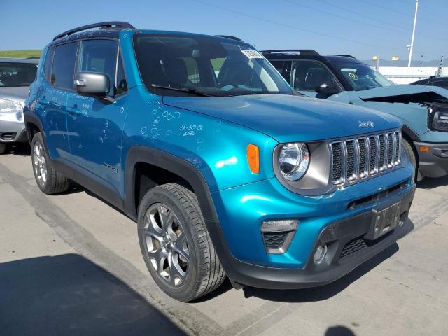 ZACNJBD13LPL88726 - 2020 JEEP RENEGADE LIMITED TURQUOISE photo 4
