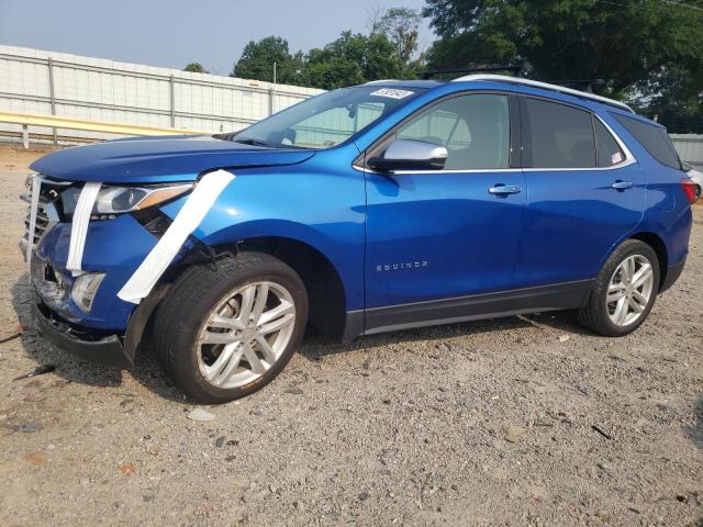 3GNAXYEX7KS563702 - 2019 CHEVROLET EQUINOX PREMIER BLUE photo 1