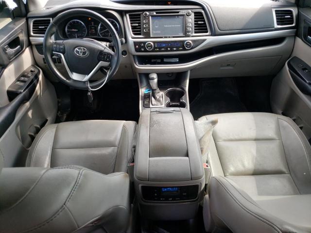 5TDKKRFH8GS502511 - 2016 TOYOTA HIGHLANDER XLE Plata foto 8