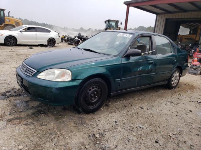 2HGEJ6614YH538361 - 2000 HONDA CIVIC BASE 绿色 照片 1
