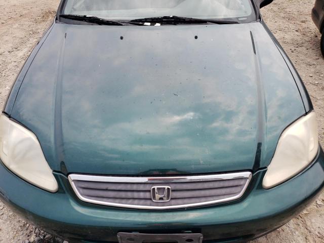 2HGEJ6614YH538361 - 2000 HONDA CIVIC BASE 绿色 照片 11