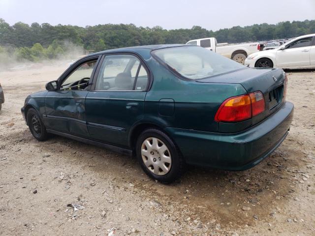 2HGEJ6614YH538361 - 2000 HONDA CIVIC BASE 绿色 照片 2
