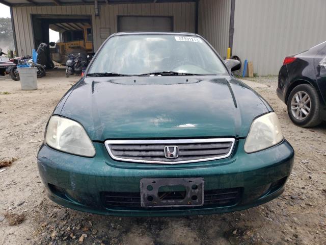 2HGEJ6614YH538361 - 2000 HONDA CIVIC BASE GREEN photo 5