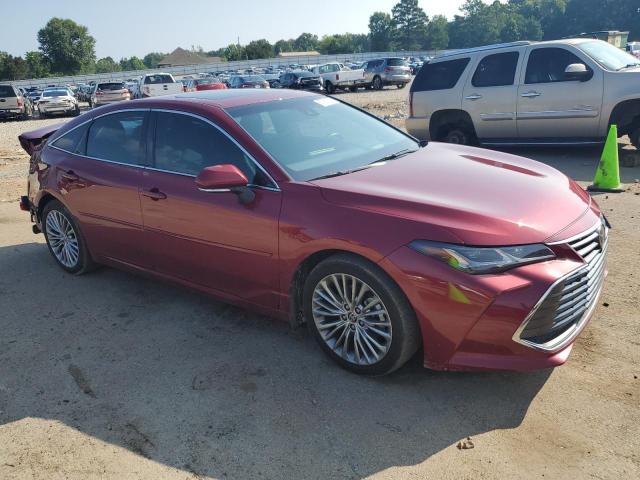 4T1DZ1FBXNU077590 - 2022 TOYOTA AVALON LIMITED RED photo 4