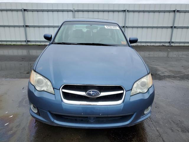 4S3BL626397217308 - 2009 SUBARU LEGACY 2.5I LIMITED BLUE photo 5