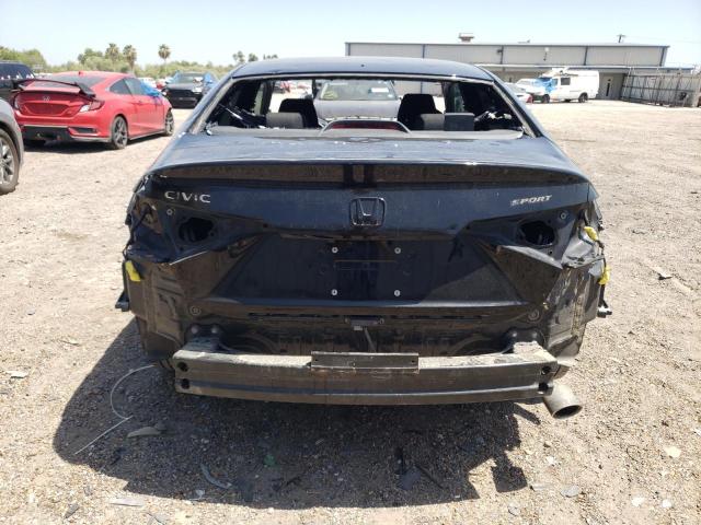2HGFE2F58NH557740 - 2022 HONDA CIVIC SPORT 黑色 照片 6