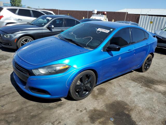 1C3CDFBB5FD390618 - 2015 DODGE DART SXT BLUE photo 1