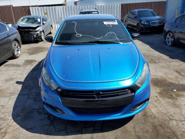 1C3CDFBB5FD390618 - 2015 DODGE DART SXT BLUE photo 5