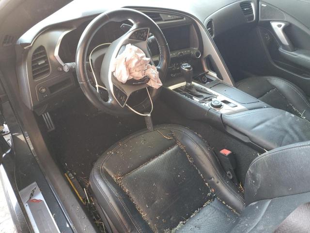 1G1YB2D7XK5119589 - 2019 CHEVROLET CORVETTE STINGRAY 1LT GRAY photo 8