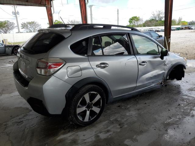 JF2GPBKC8EH224558 - 2014 SUBARU XV CROSSTR 2.0I HYBRID TOURING SILVER photo 3