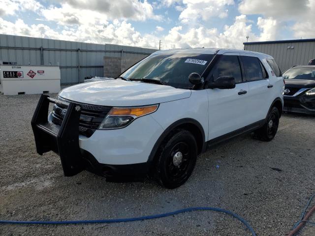 1FM5K8AR2EGA55412 - 2014 FORD EXPLORER POLICE INTERCEPTOR Ağ foto 1