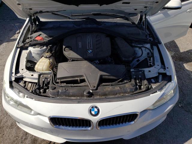 WBA3D3C59FK158308 - 2015 BMW 328 D WHITE photo 11